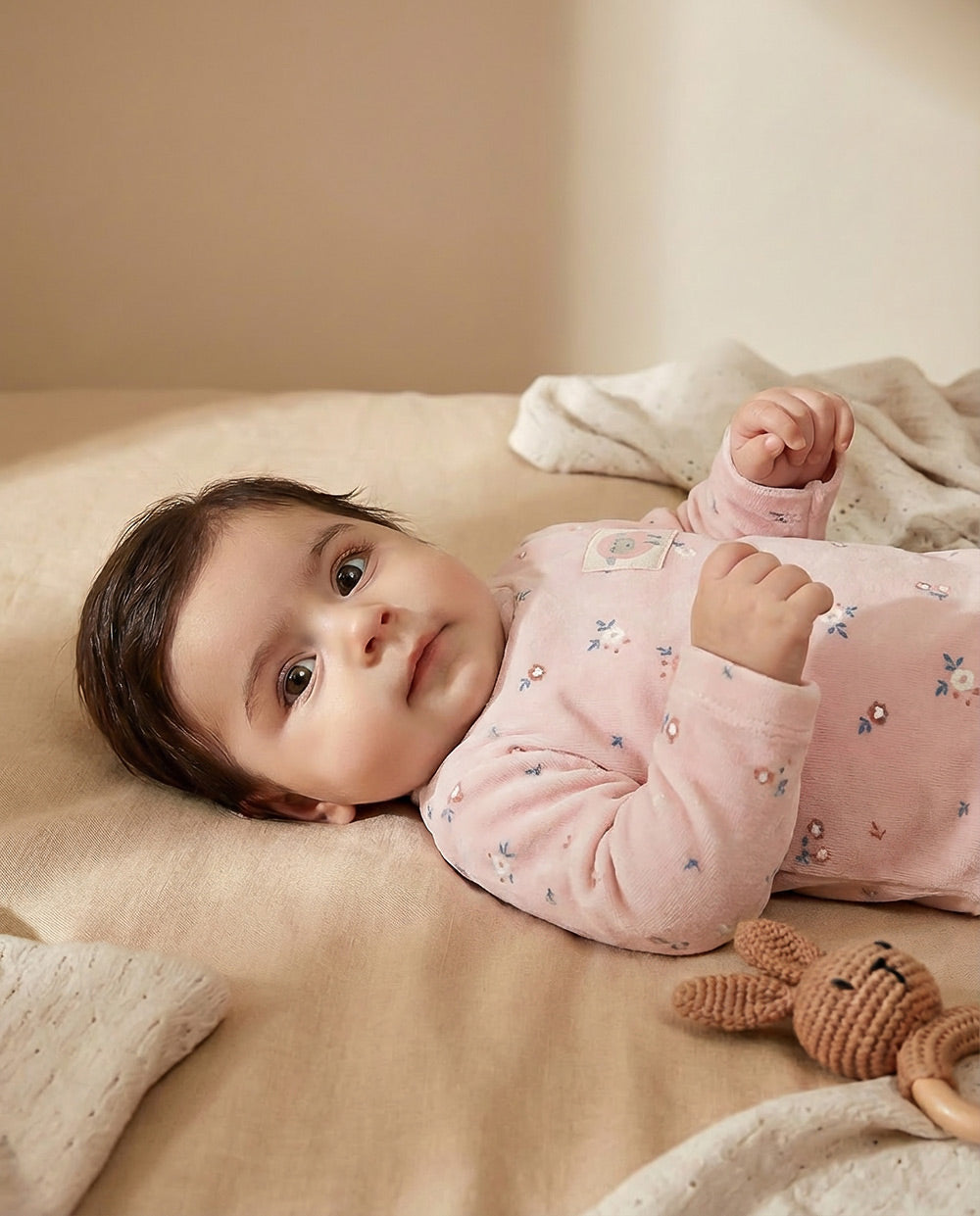 Pijama polaina para niña Waterlemon Fur & Wool