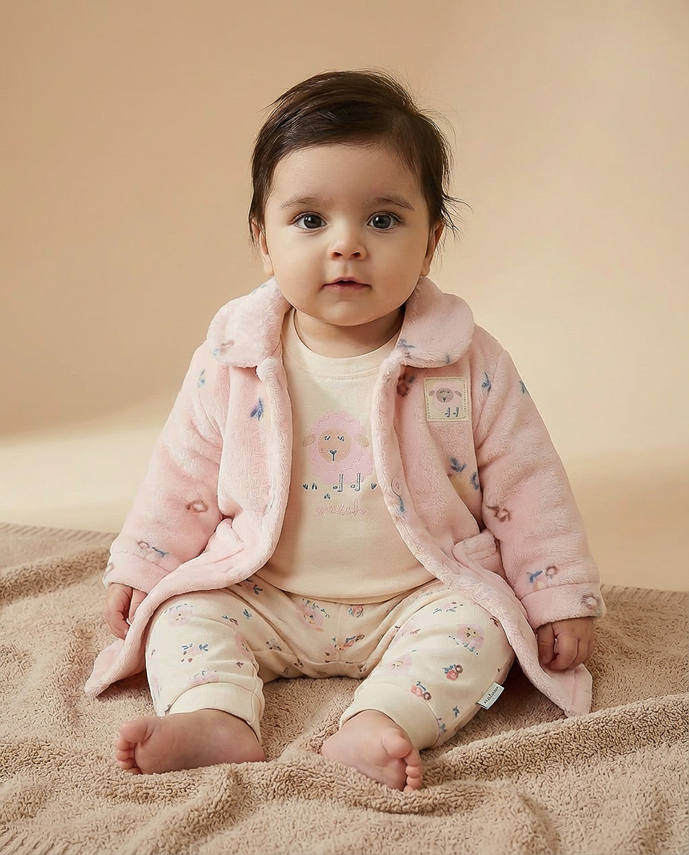 Bata niña Waterlemon Fur & Wool Rosa