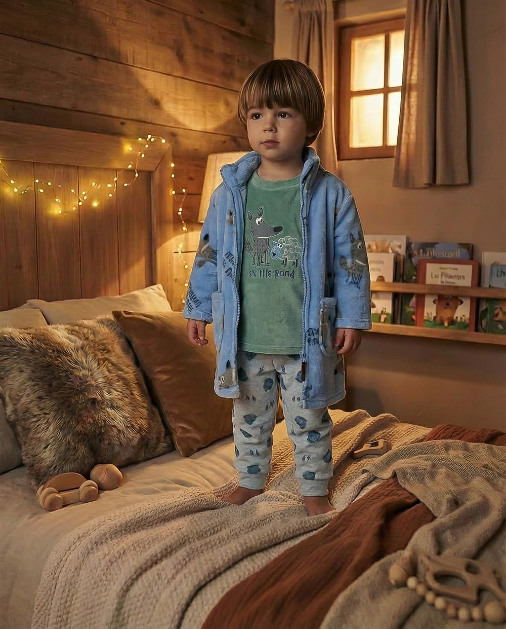 Bata niño Waterlemon Fur & Wool