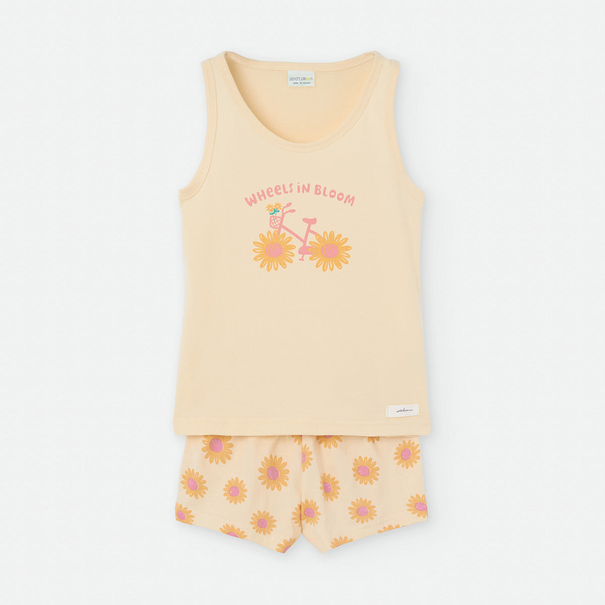 Pijama de tirantes "Kids & Mami" Waterlemon Margaritas