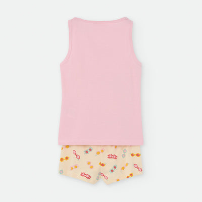 Pijama de tirantes "Kids & Mami" Waterlemon Gafas