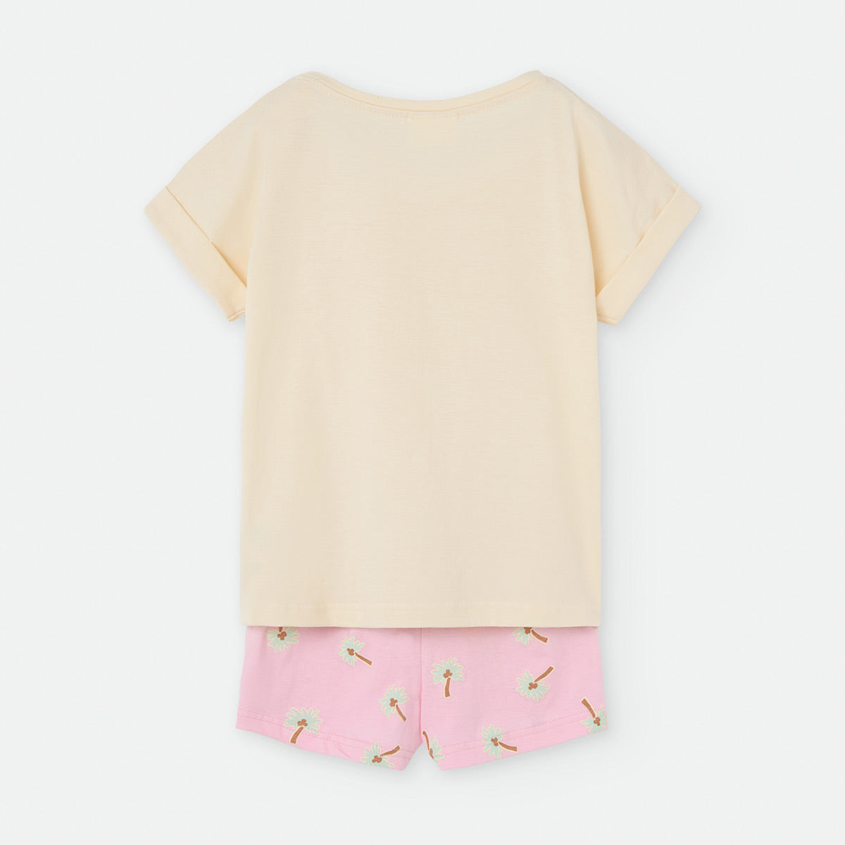 Pijama de tirantes "Kids & Mami" Waterlemon Palmeras