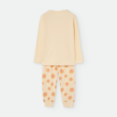 Pijama manga larga niña Waterlemon Margaritas