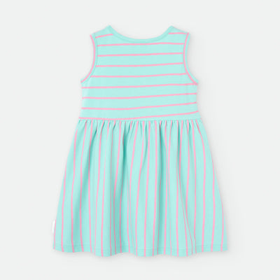 Vestido niña Waterlemon Rayitas Rosas