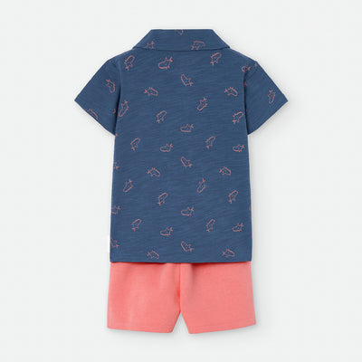 Conjunto niño Waterlemon Ballenas