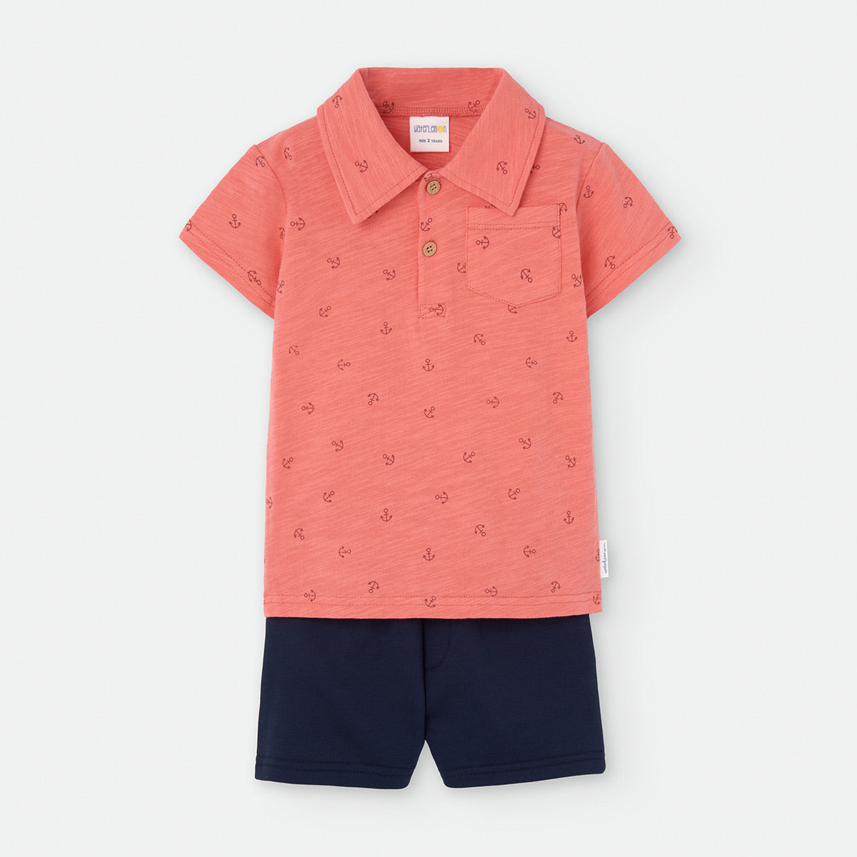 Conjunto niño Waterlemon Anclas