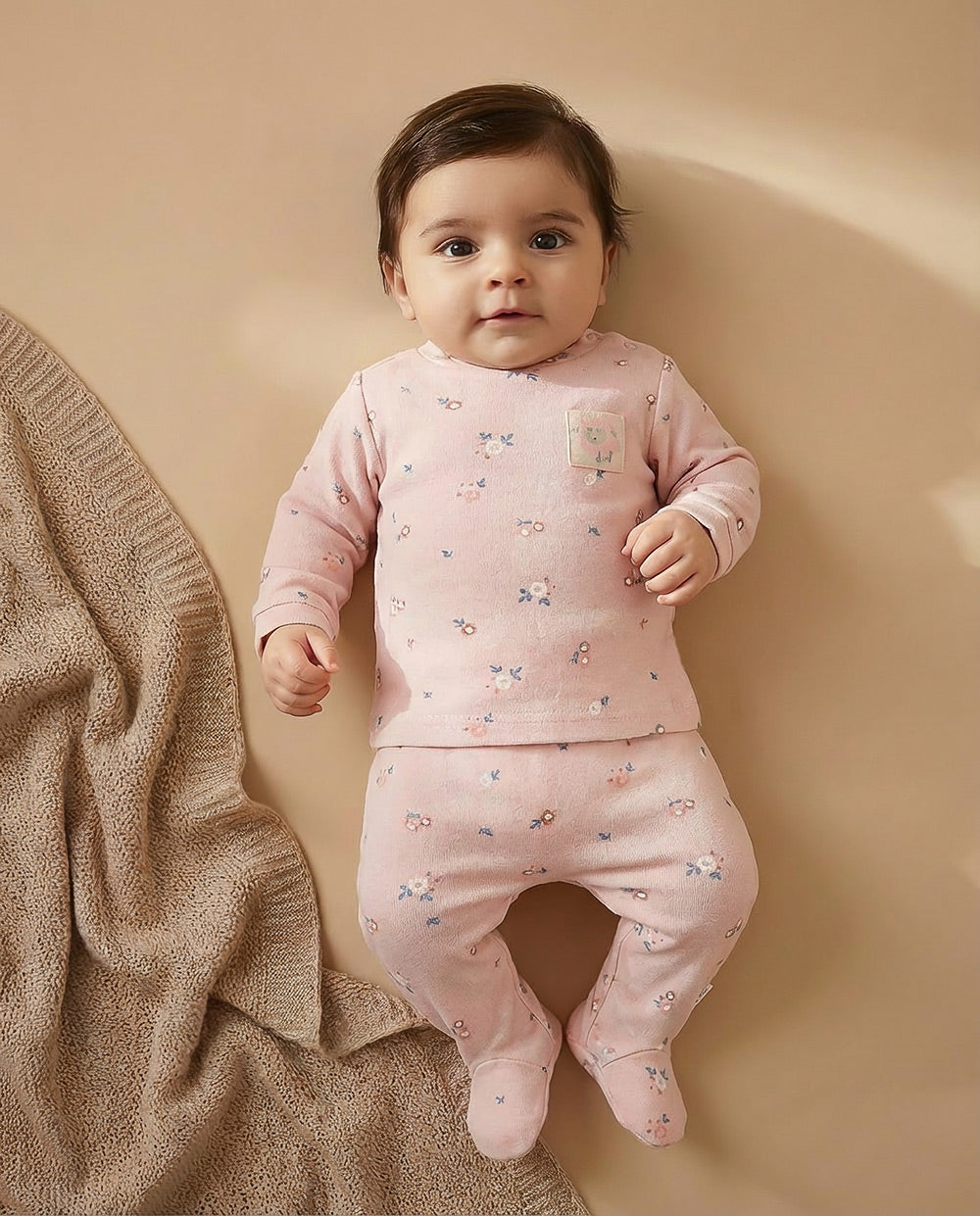 Pijama polaina para niña Waterlemon Fur & Wool