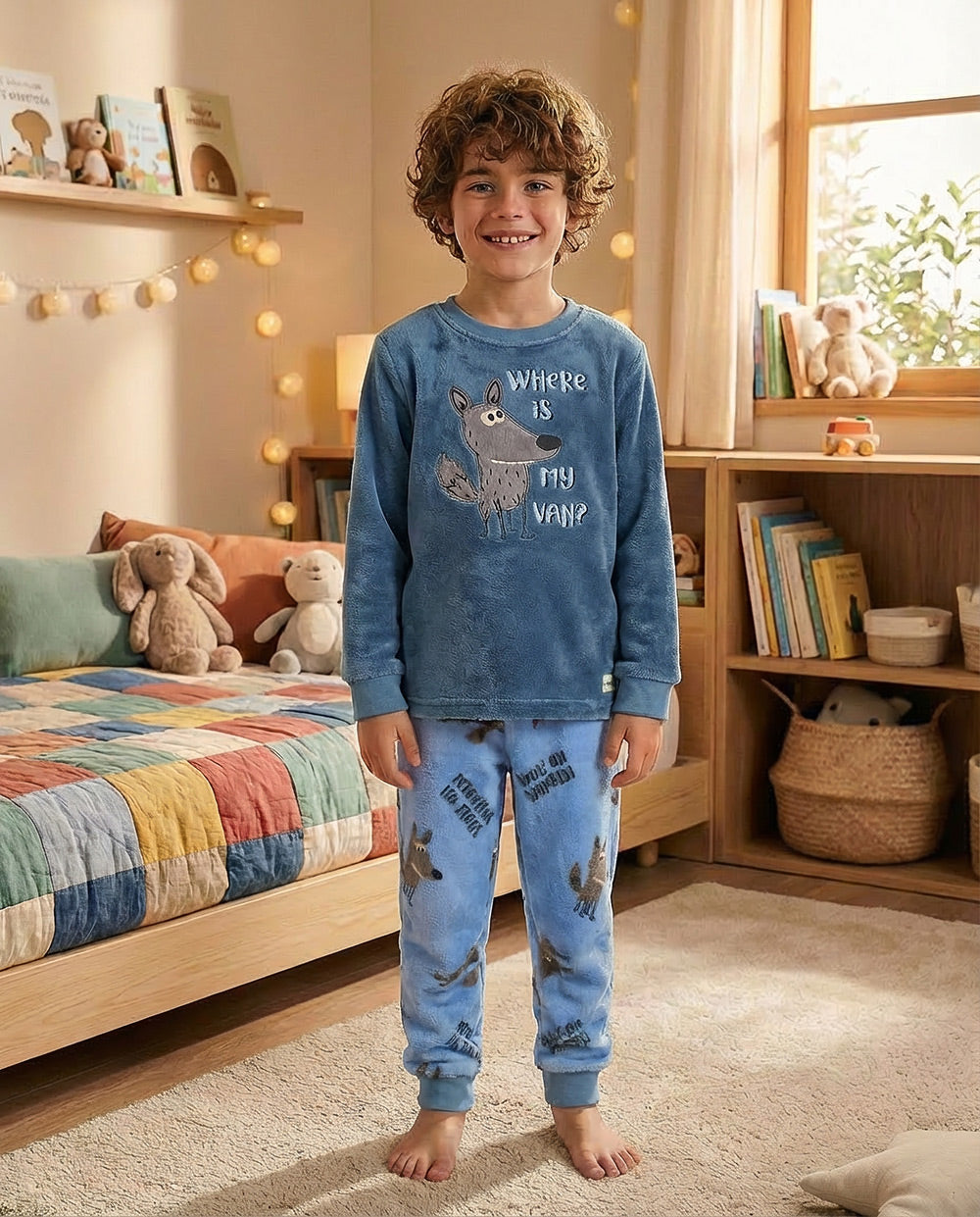 Pijama niño Waterlemon Fur & Wool