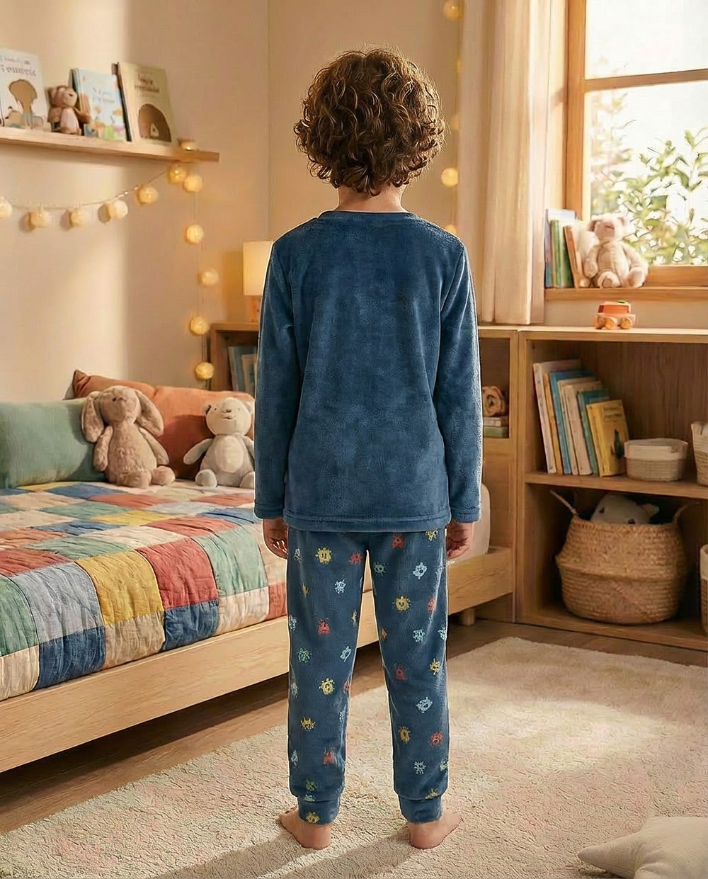 Pijama Waterlemon Game Over Azul