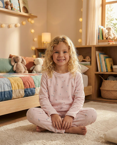 Pijama niña Waterlemon Fur & Wool Rosa