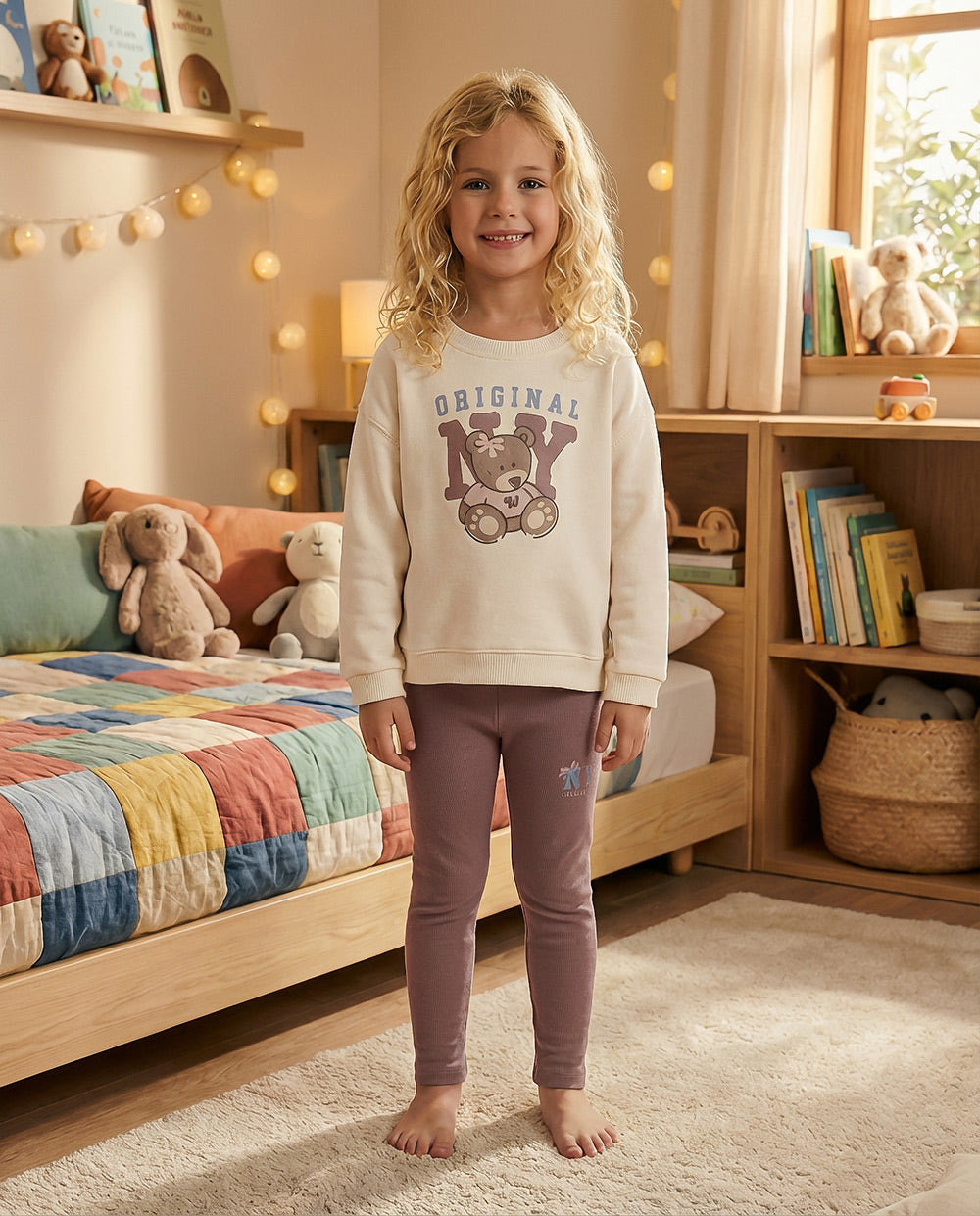 Conjunto bebé niña Waterlemon Osito