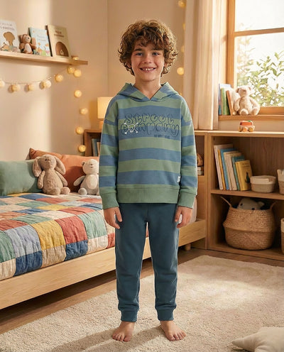 Conjunto infantil niño Waterlemon Rayas Azul
