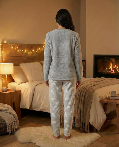 Pijama Waterlemon Oso gris
