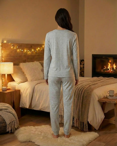 Pijama Waterlemon Osito Gris