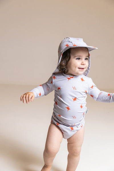 Camiseta baño infantil Waterlemon Happy Crabby