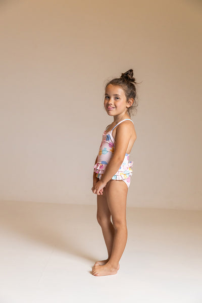 Bañador niña Waterlemon Sunny Shells