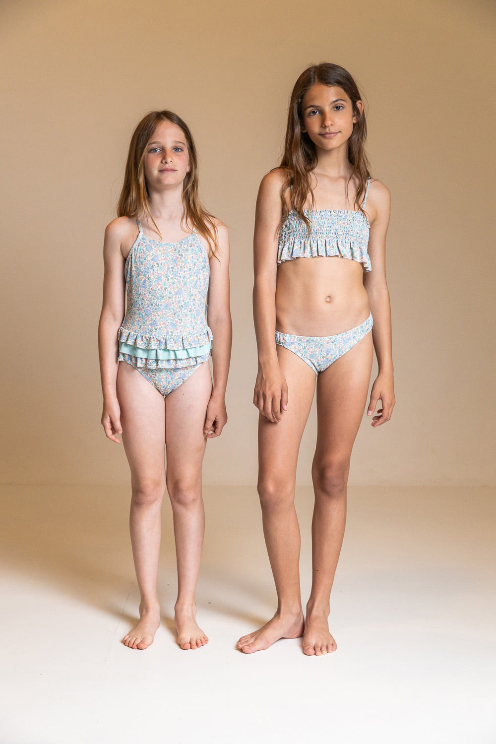 Top bikini niña Waterlemon Tiny Blossom