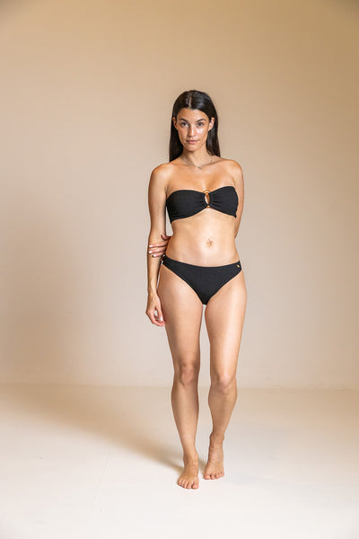 Bikini Teen Waterlemon Piqué Negro
