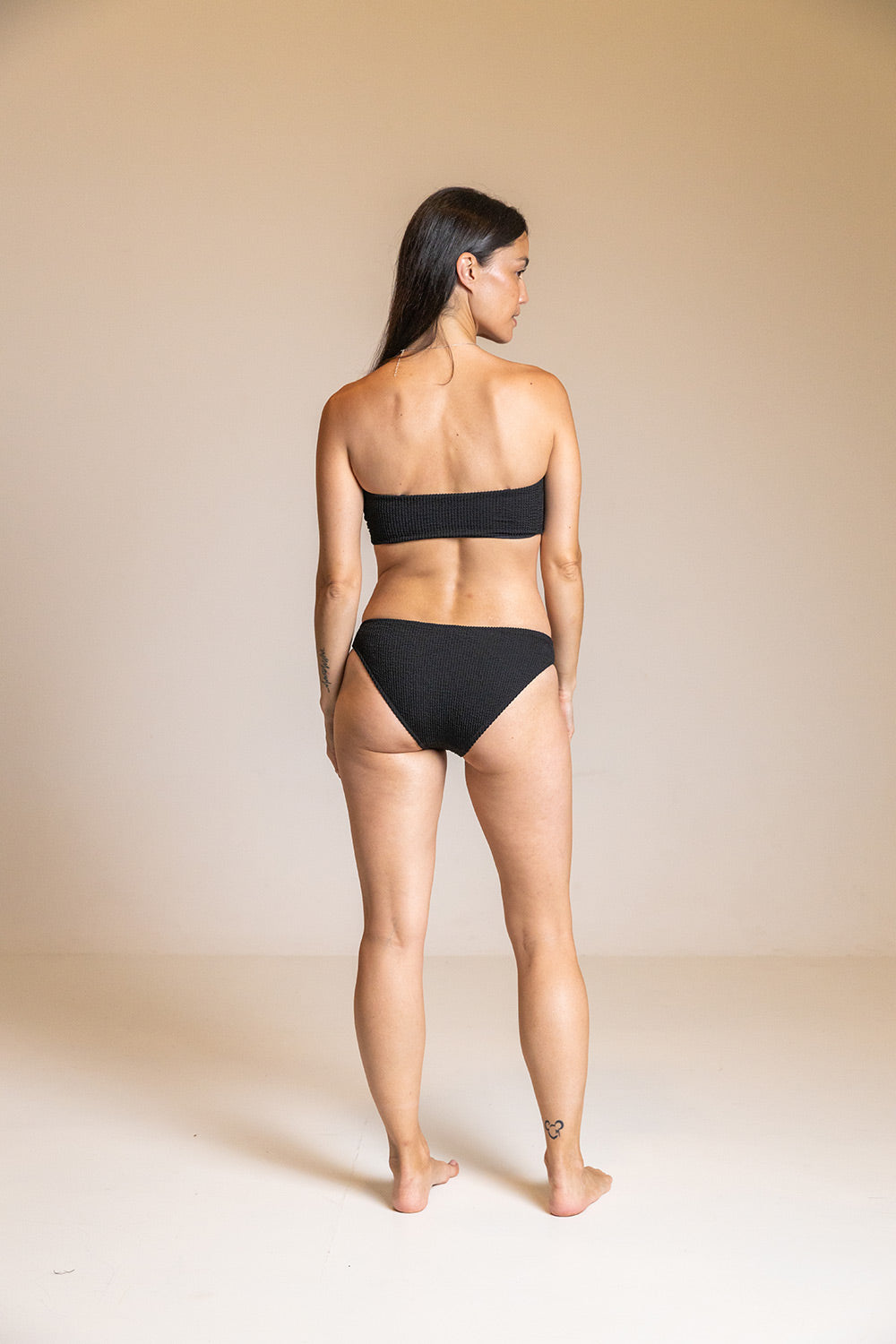 Bikini Teen Waterlemon Piqué Negro
