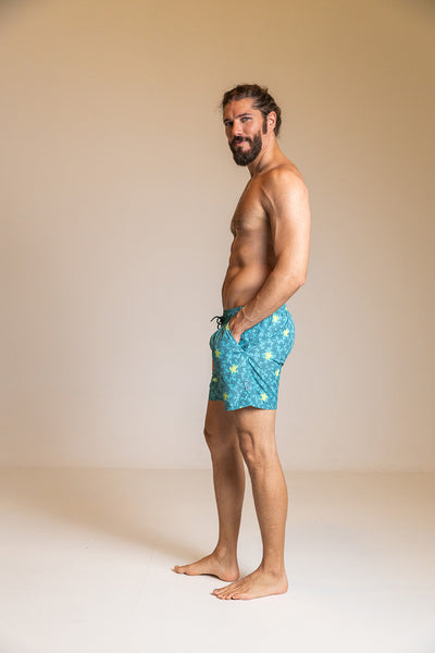 Bañador "Kids & Papi" Waterlemon Tortugas